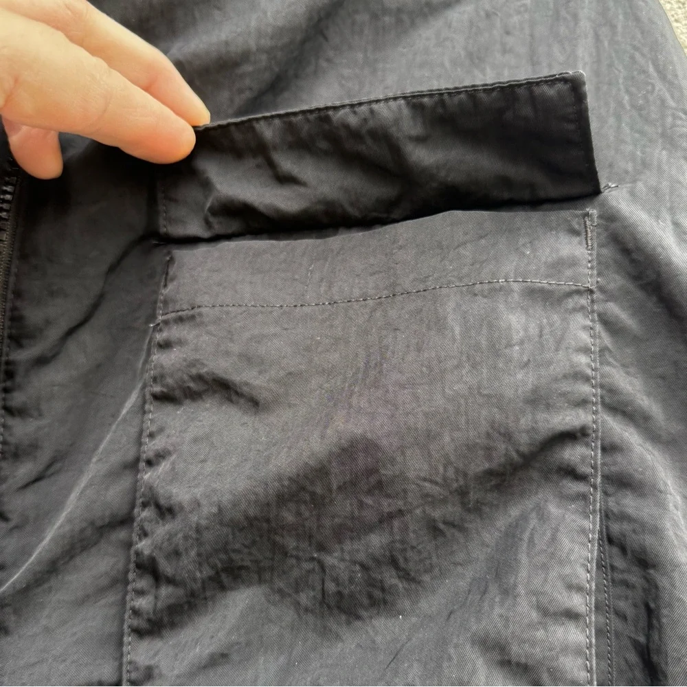 NIKE Woven Field Jacket women’s Medium black sportswear essential - Picture 5 of 10